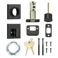 thumbnail image 3 of Sure-Loc DB201-MTN FBL Mountain Solid Brass Single Cylinder Keyed Entry Deadbolt - Black, 3 of 7