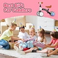 thumbnail image 2 of JoyStone Baby Balance Bike, No Pedal 4 Silence Wheels & Soft Seat, Adjustable Handlebar Seat, Toys for 1 Year Old Boy Girls Gifts, Black, 2 of 9