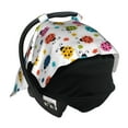 thumbnail image 7 of Car Seat Cover Baby - Ladybugs And Flowers Breathable Infant Car Seat Cover for Baby Carseat, Lightweight Comfort Baby Essentials Must Haves Newborn Stuff for Girl Boy, 7 of 7