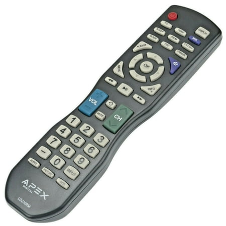 LD230RM Remote Control for APEX Digital Smart LED LCD HDTV LD4088RM Netflix Vudu