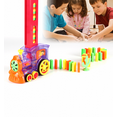 thumbnail image 4 of Dominoes Dominos Transparents Petit Train Placement Automatique de la Licence Casse-Tête Électrique-SinKeeU, 4 of 4