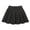 Black, variant on Coerni Toddler & Teen Girls Pleated Skirt Elastic High Waisted Short Skirt with Bowknot Patchwork Kids School Uniform Skirt