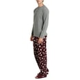thumbnail image 3 of Mens Pajamas Jammies 4 Piece Long Sleeve Shirt Fleece Bottom Adjustable Slipper House Shoes Penguin XL, 3 of 3