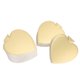 thumbnail image 4 of Bandeja de postre, 100 piezas en forma de corazón, mini tablero base para pastel, cartón para mousse, estética elegante, 4 of 8