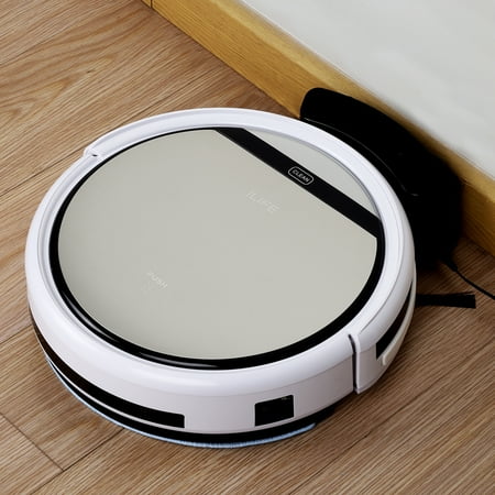 Hoover Steam Edge Cleaning Vacuums - ILIFE V5 Smart Cleaning Robot Auto Vacuum Automatic Sweeping Machine Floor Cleaner Microfiber Dust Cleaner Auto,Spot,Edge,Daily Schedule