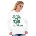 thumbnail image 4 of Popeye Saint Patricks Day Party Sweatshirt for Men or Women Brisco Brands L, 4 of 6