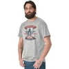 Americana Liberty Justice Bald Eagle Men's Graphic T Shirt Tees Brisco Brands 2X