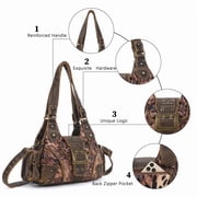 Angelkiss Purse for Women PU Wallet With Adjustable Shoulder Strap Crossbody Bag Single Satchel Handbags Hobo Bag