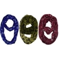 thumbnail image 5 of Womens Fashion Bohemian Sheer Infinity scarves Circle Scarf Loops, 5 of 10