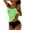 Green, variant on cocolona Tankini Swimsuits for Women Athletic Two Piece Bathing Suits Tank Tops with Boyshorts Swimwear on Clearance