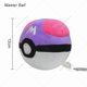 thumbnail image 3 of Pokeball Plush Master Ball Poke Ball Great Ball Beast Ball Dusk Ball Hisuian Ultra Ball Toys for Children Kids Christmas Gift, 3 of 5