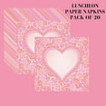 thumbnail image 5 of Keep Unique Floral Luncheon Paper Napkins, 3-Ply Decorative Everyday & Party Napkins, 13 x 13 in, Eco-Friendly, Pack of 20, 5 of 6
