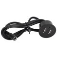 thumbnail image 1 of Cabeza de Cargador USB ANGGREK Enchufe de carga USB Dual para Sofá de Escritorio Teléfono de Cabecera que carga 5V 2A, 1 of 8