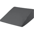 thumbnail image 6 of CirclesHome Wedge Pillow Cover 100% Cotton, Zippered Wedge Pillow Case Protector, Soft, Hypoallergenic & Breathable - Dark Grey (25Wx26Lx7.5), 6 of 9