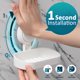 thumbnail image 2 of Jabonera de baño de pared MACHAO capacidad máxima 5KG, 2 of 5