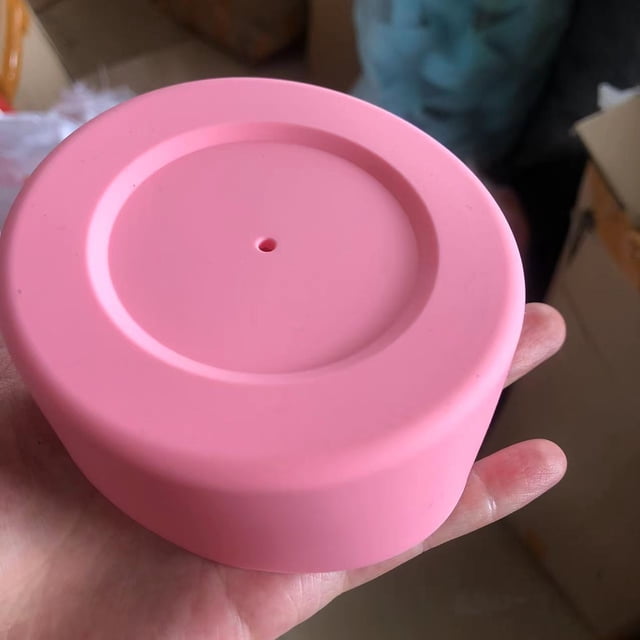 Funda de silicona antideslizante para taza de 7,5/8/8,5/9 cm, base de silicona para taza de acero inoxidable, funda de silicona universal