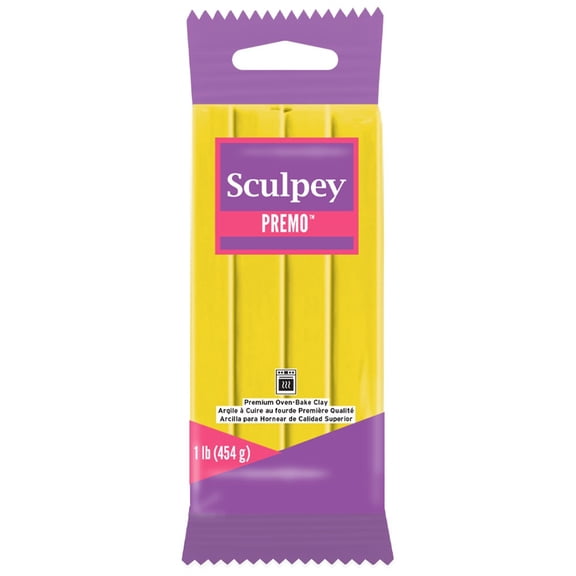 Premo Clay 1lb-Cadmium Yellow Hue