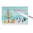 thumbnail image 4 of Carolines Treasures CK3872LCB Shih Poo Christmas Tree Glass Cutting Board - Large, 4 of 4