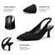 thumbnail image 5 of Zapatos DREAM PAIRS Tacones Kitten Slingback Negros, 5 of 7