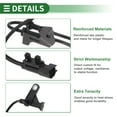 thumbnail image 3 of Unique Bargains ABS Wheel Speed Sensor ABS Sensor Anti-lock Braking System Sensor No.4683471AF for Dodge Caravan 2006-2007 1 Pc Front Left, 3 of 7