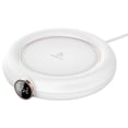 thumbnail image 1 of Posavasos calentador de tazas USB, calentador de leche para bebidas, posavasos térmico, bandeja calentadora para tazas blanco, 1 of 9