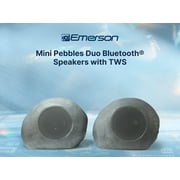 Emerson ERS-2000 Mini Pebbles Dual Bluetooth Rock Speakers