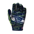 thumbnail image 2 of Guantes de fútbol Wilson NFL Stretch Fit Youth Seahawks, 2 of 3
