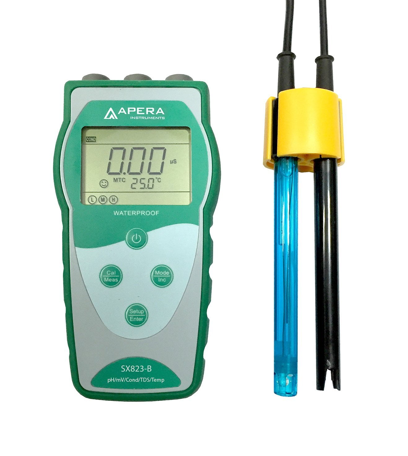 Apera Instruments SX823B Portable MultiParameter Meter Kit (pH