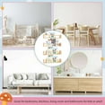 thumbnail image 2 of HAOKAINI 4PCS Wood Nursery Book Shelves Wall Mounted, Floating Bookshelf for Kids Room Decor, Toys and Books Storage Organizer Shelves for Child Bedroom Bathroom Kitchen, 2 of 15