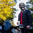 thumbnail image 2 of Sunscreen Breathable Cycling Headgear Outdoor Sports Ice Silk Quick Drying Motorcycle Headgear Male, 2 of 3