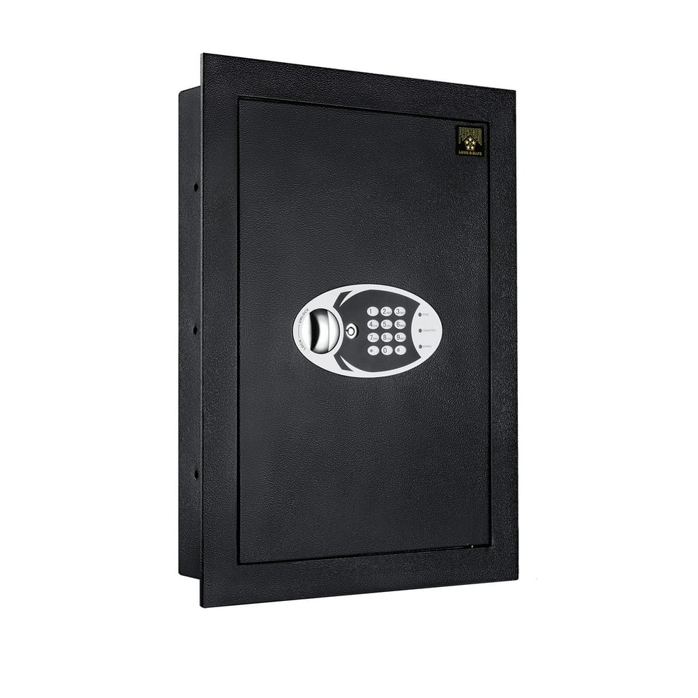 Digital SafeElectronic Steel Wall Mount Safe with Keypad, 2 Manual