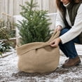 thumbnail image 4 of Burlap Plant Frost Protection Blanket, 1x10M Winter Garden Tree Cover, Vegetable Insulation Wrap, Natural Jute Fabric for Plants, Shrubs, Frost Cloth for Outdoor Gardening, 4 of 7