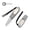 Gray/Ivory, variant on CIVIVI Purr Pocket Knife Folding Knife Slip Joint Knife with 1.83" Satin Finished Nitro-V Blade Powder Pink & White G10 Handle C25054-4, With 1PC Black Lanyard