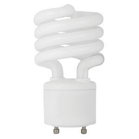 - TCP 33123SP30K Single 23 Watt Frosted T4 Twist and Lock Compact Fluorescent Bulb - 3000K