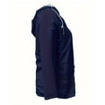 thumbnail image 4 of WTOBBY Women's Solid Color Waterproof Sun Protective Outdoor Sportswear Hooded Casual Jacket, Comfortable for Running and Daily Wear,Dark Blue S, 4 of 7