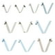 thumbnail image 2 of Clip de paleta 6pcs Kayak Paddle Spring Clips Tent Pole Clips Botón pulsador Spring Snap Clip Locking Tube Pin, 2 of 7