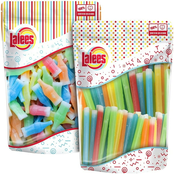 Lalees Nik L Nip Candy Wax - Wax Bottles & Candy Wax Candy Sticks - 24