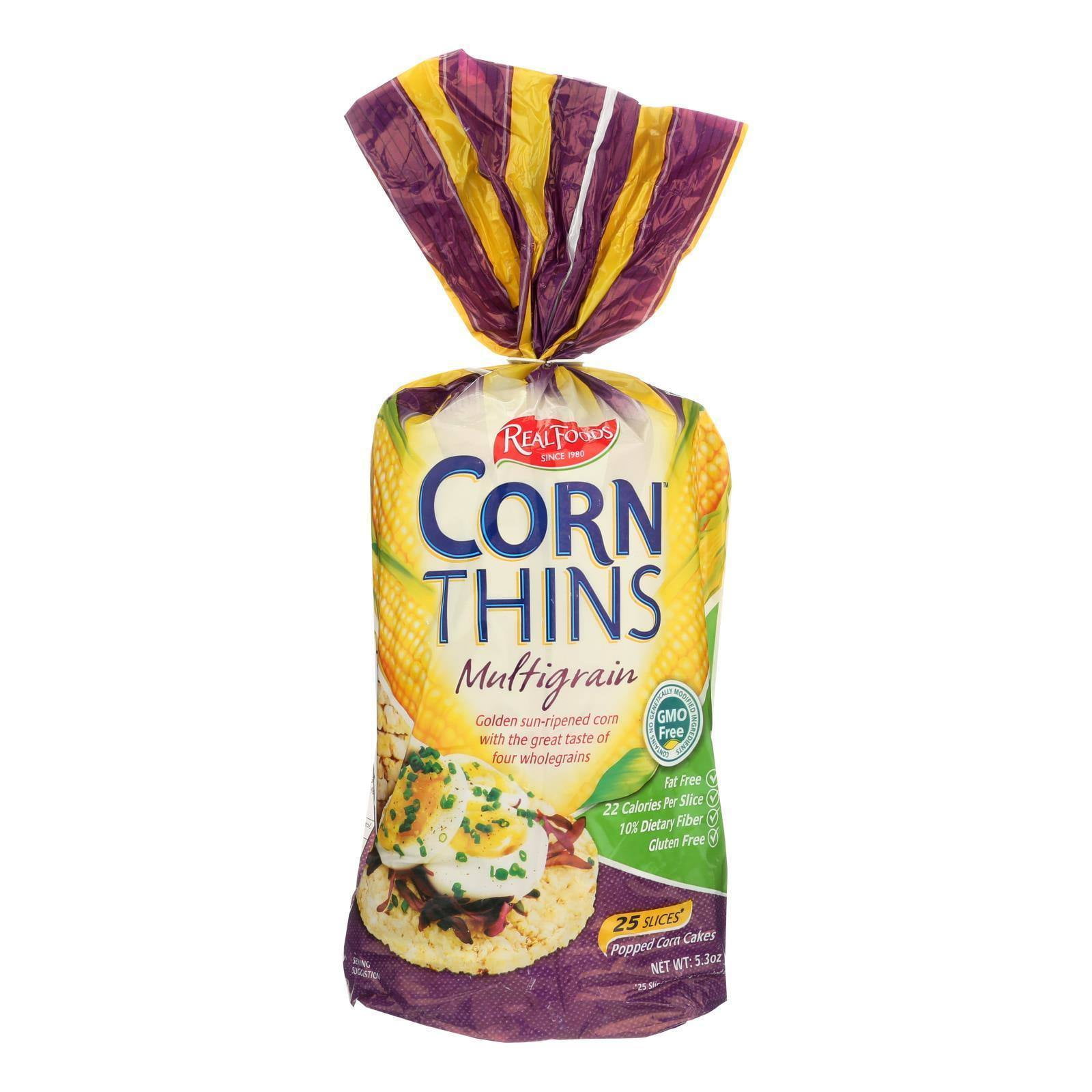 Organic Corn Thins Multigrain Case of 6 5.3 oz.