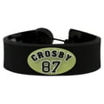 thumbnail image 1 of Pittsburgh Penguins Bracelet Team Color Jersey Sidney Crosby Design, 1 of 1