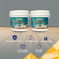 thumbnail image 3 of PINTEX 2 Pack Pintura para Pared Vinil-Acrílica | Fácil Aplicación, Alta Cobertura y Resistente a la Lluvia | Pintura Acrilica para Interiores Exteriores Mate | 3.8 L c/u | Color Aproximado al Real, 3 of 8