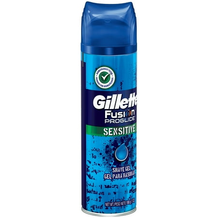 Gillette�� Fusion�� ProGlide�� Sensitive Shave Gel 7 oz. Spout-Top Can