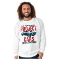 thumbnail image 3 of Vintage Muscle Car Mechanic Husband Men's Crewneck Sweatshirt Brisco Brands X, 3 of 6