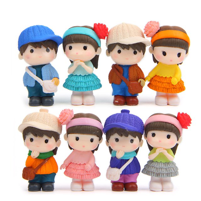 figuras de juguete para decoración de tartas de jardín para niños y niñas.-- Sincero Electrónica