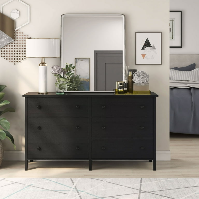 Basic on sale black dresser