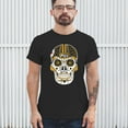thumbnail image 4 of Pittsburgh Sugar Skull T-shirt Steel City Football Fan Tailgating Men's Tee, 4 of 7