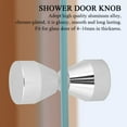 thumbnail image 2 of YUMILI Perilla de Tirador de aleación de Aluminio, Perilla de la manija de la Puerta del baño para el reemplazo del Hardware de la Puerta de Vidrio de la Ducha del baño del hogar(01), 2 of 8