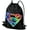 Superman Tie Dye Logo, variant on Superman Classic S Shield Logo Drawstring Backpack Sports Bag Sackpack 17" x 13", Perfect for Gym, Yoga or Practice