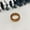 Brown, variant on Acrylic Ring: Korean Style Retro Temperament Fashion Rings for Women, Simple and Wild Design