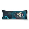 ABPHOTO Mermaid Body Pillow Covers Pillowcase Throw Pillows 20x60 inch