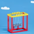 thumbnail image 4 of Newton Cradle Toy with Balance Balls Educational Plastic Science Experiment Kid Toy for Gift, 4 of 10